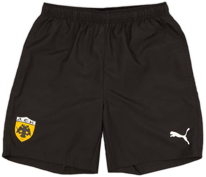 2012-13 AEK Athens Puma Woven Shorts - 9/10 - (KIDS)