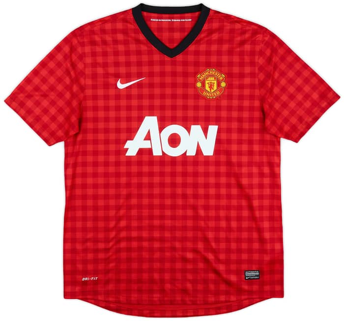 2012-13 Manchester United Home Shirt Scholes #22 - 6/10 - (L)