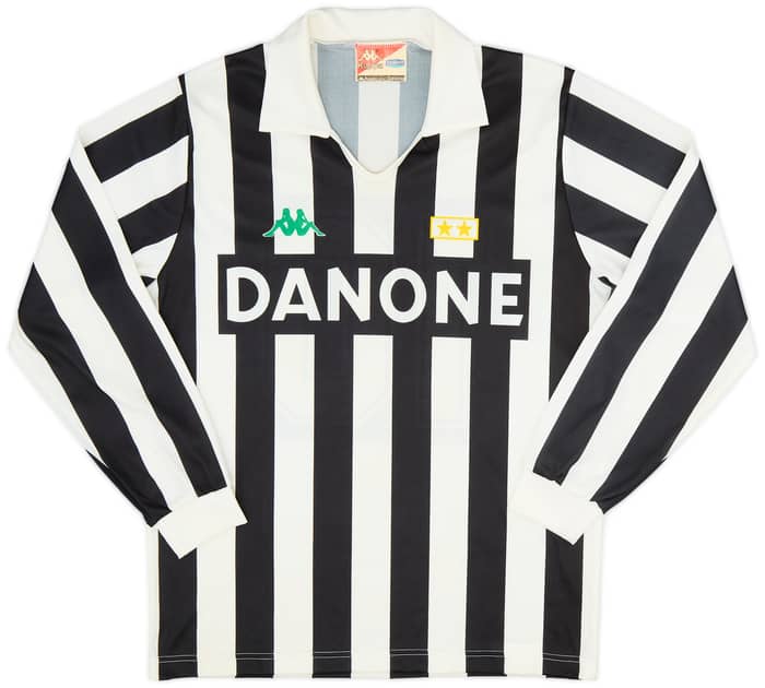 1992-94 Juventus Home L/S Shirt #10 - 8/10 - (L)