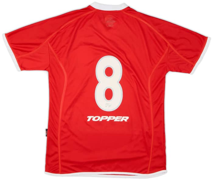 2001-02 Internacional Home Shirt #8 - 7/10 - (S)
