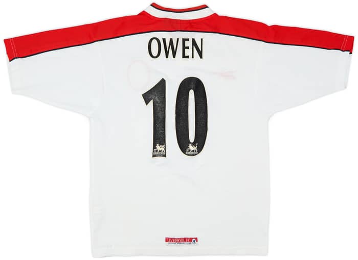 1998-99 Liverpool Away Shirt Owen #10 - 6/10 - (S)