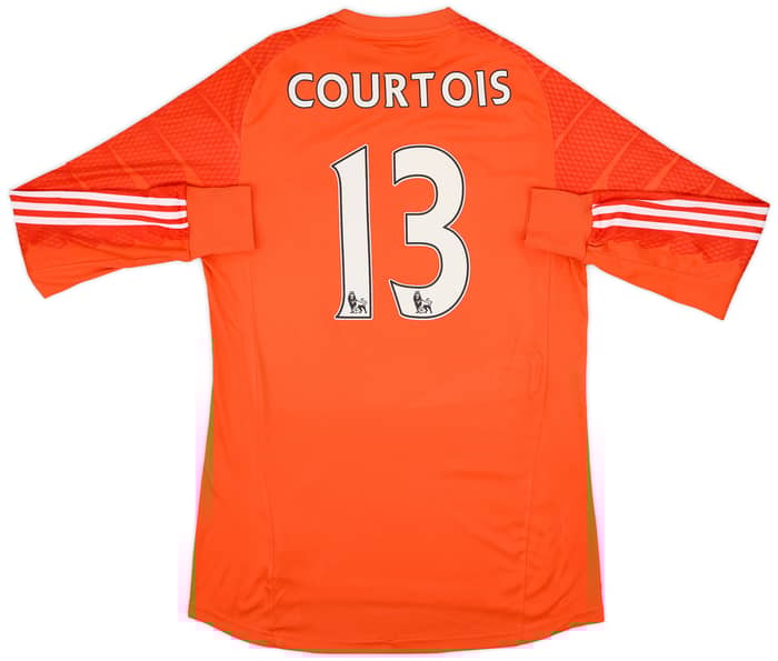 2014-15 Chelsea GK Shirt Courtois #13 - 6/10 - (M)