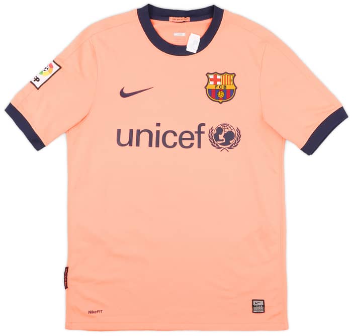2009-10 Barcelona Away Shirt Messi #10 - 9/10 - (S)