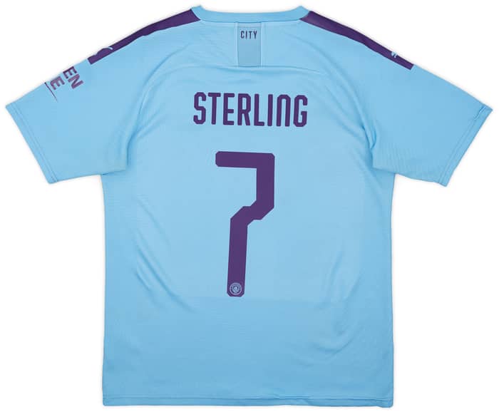 2019-20 Manchester City Home Shirt Sterling #7 - 5/10 - (M)