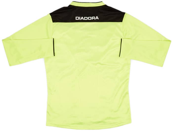 2014-15 Italy Diadora Referee L/S Shirt - 7/10 - (M)