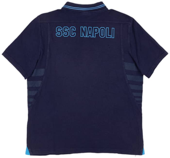 2010-11 Napoli Macron Polo Shirt - 7/10 - (S)