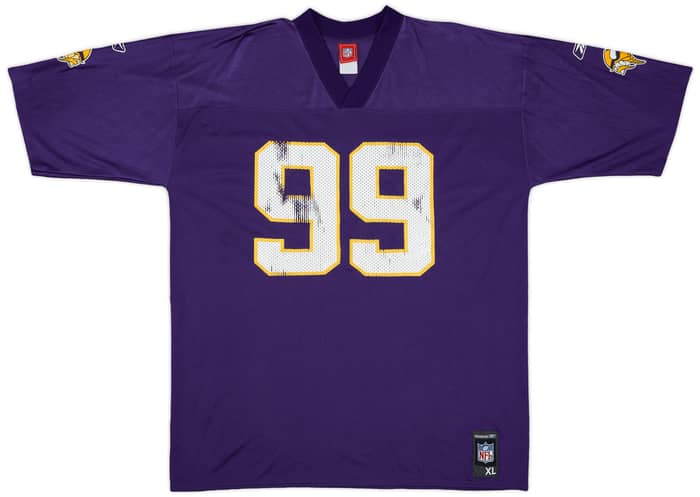 2004 Minnesota Vikings Hovan #99 Reebok Replica Home Jersey - 5/10 - (XL)
