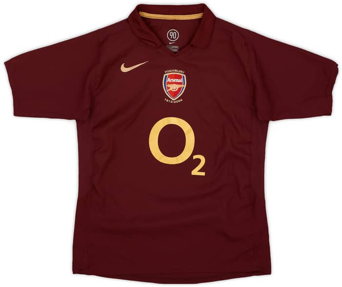 2005-06 Arsenal Home Shirt - 9/10 - (L.Boys)