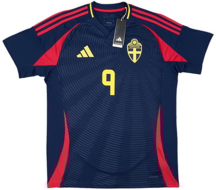 2024-25 Sweden Away Shirt Isak #9