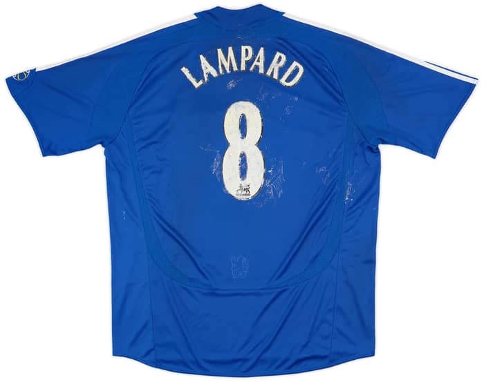 2006-08 Chelsea Home Shirt Lampard #8 - 4/10 - (XL)