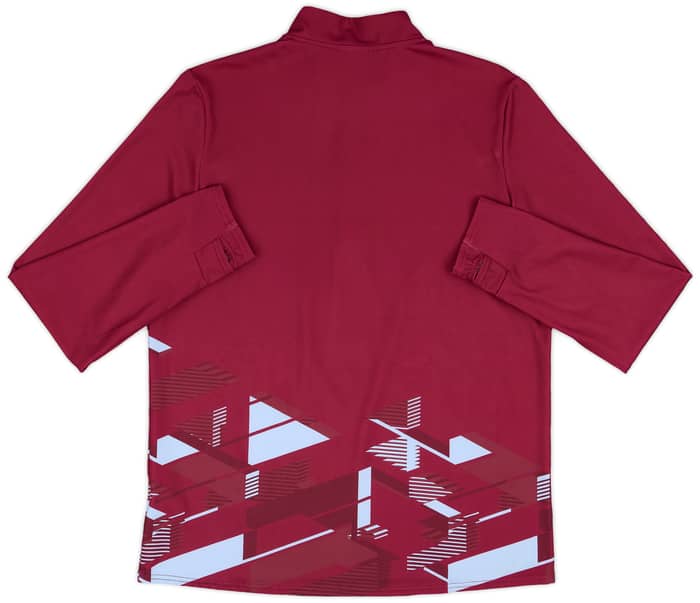 2023-24 West Ham Umbro 1/4 Zip Training Top - 9/10 - (XL)