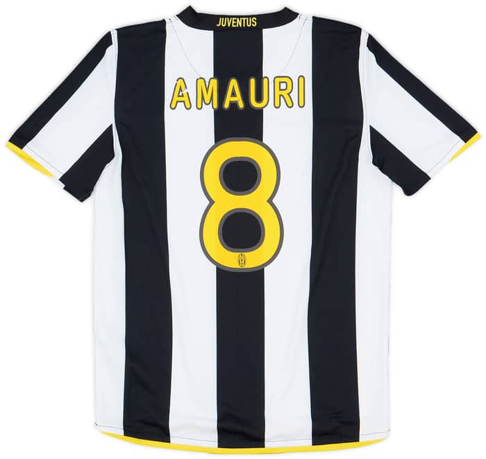 2008-09 Juventus Home Shirt Amauri #8 - 6/10 - (L.Boys)