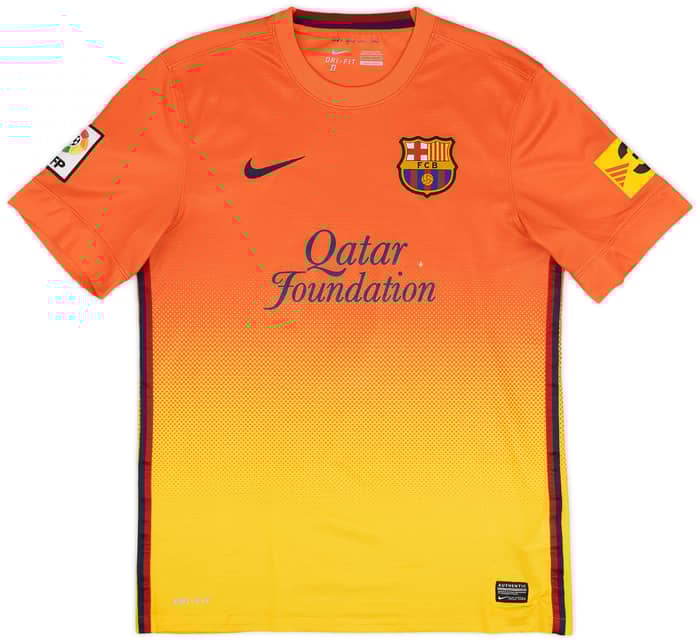 2012-13 Barcelona Away Shirt Messi #10 - 5/10 - (S)