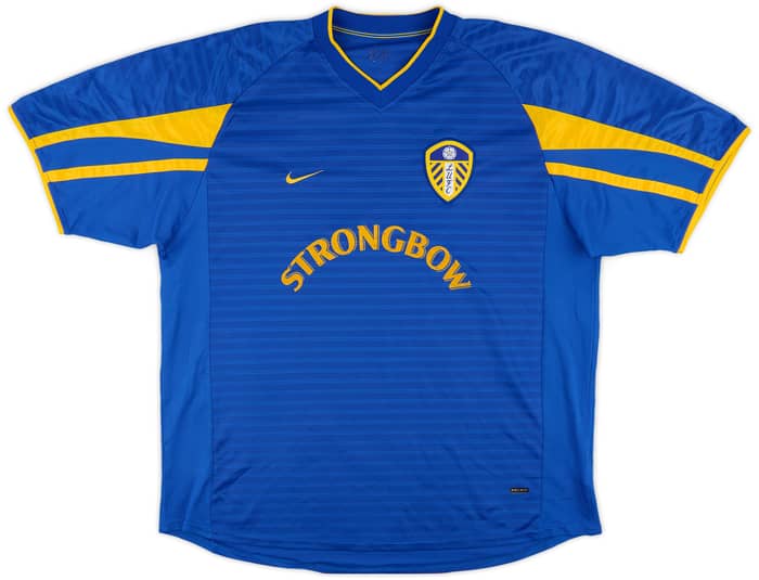 2001-03 Leeds United Away Shirt Radebe #5 - 7/10 - (XXL)