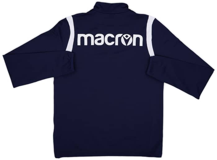 2023-23 Linfield Macron 1/4 Zip Training Top - 7/10 - (S)