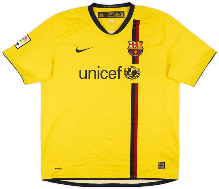 2008-10 Barcelona Away Shirt Messi #10 - 9/10 - (XL)