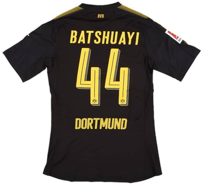 2017-18 Borussia Dortmund Match Issue Away Shirt Batshuayi #44