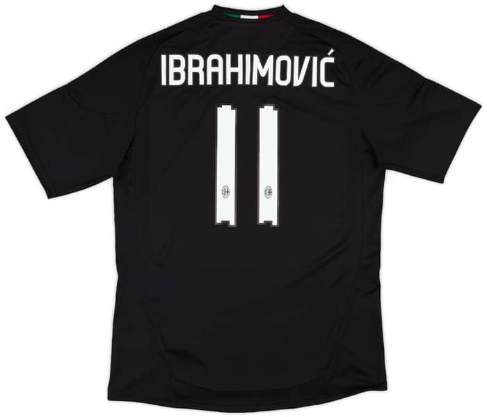 2010-11 AC Milan Third Shirt Ibrahimovic #11 - 6/10 - (L)