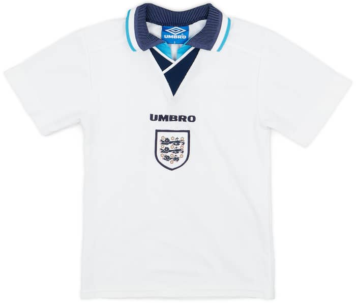 1995-97 England Home Shirt Shearer #9 - 8/10 - (S.Boys)