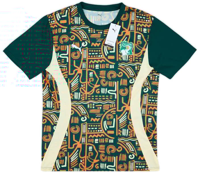 2024-25 Ivory Coast Puma Pre-Match Shirt
