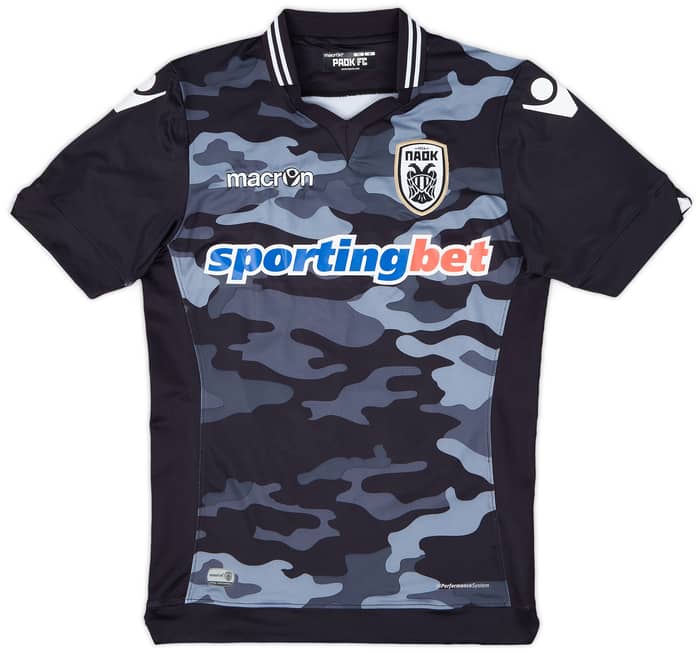 2015-16 PAOK Third Shirt Kakko #60 - 7/10 - (M)