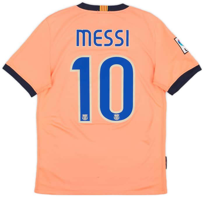2009-10 Barcelona Away Shirt Messi #10 - 6/10 - (S)