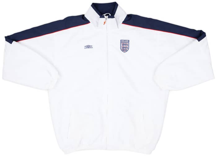 2000-02 England Umbro Track Jacket - 8/10 - (XL)