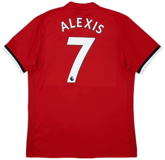2017-18 Manchester United Home Shirt Alexis #7 - 9/10 - (L)