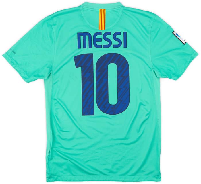2010-11 Barcelona Away Shirt Messi #10 - 6/10 - (S)