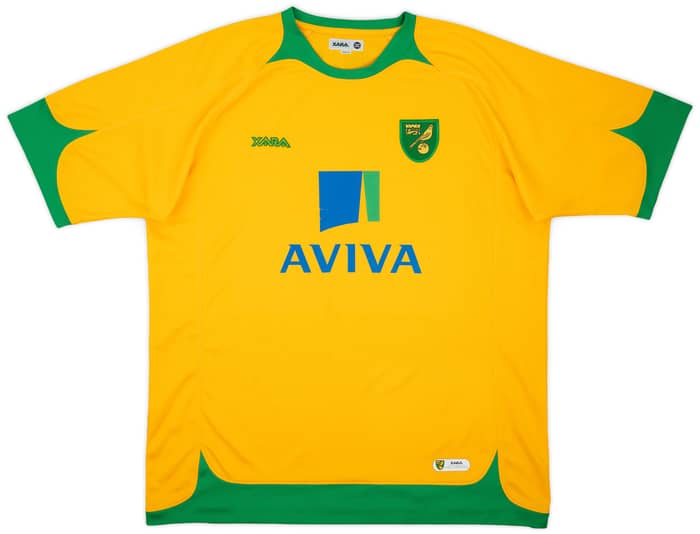 2008-10 Norwich Home Shirt - 8/10 - (XL)