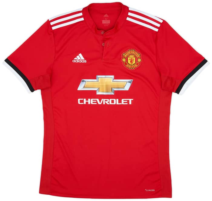 2017-18 Manchester United Home Shirt Rashford #19 - 8/10 - (M)