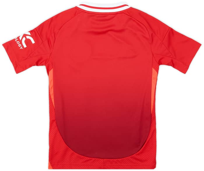 2024-25 Manchester United Home Shirt (KIDS)
