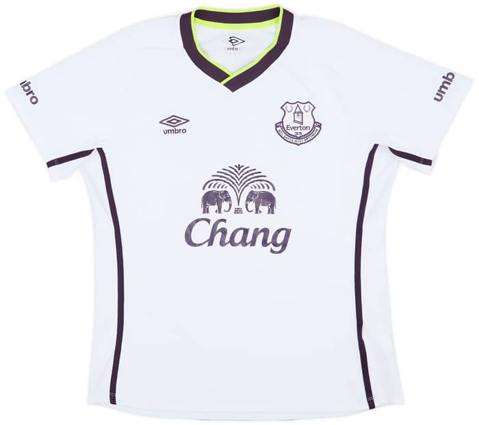 2014-15 Everton Third Shirt Baines #3 - 6/10 - (M)