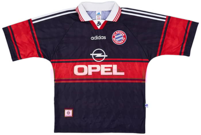 1997-99 Bayern Munich Home Shirt Lizarazu #3 - 6/10 - (M)