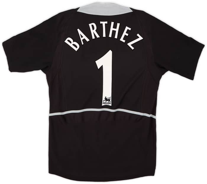 2002-04 Manchester United GK S/S Shirt Barthez #1 - 8/10 - (S)