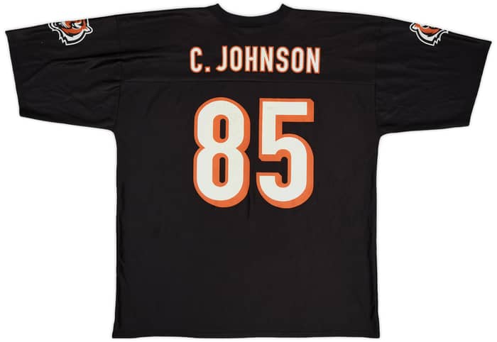 2005-06 Cincinnati Bengals C.Johnson #85 NFL Replica Home Jersey - 5/10 - (XL)