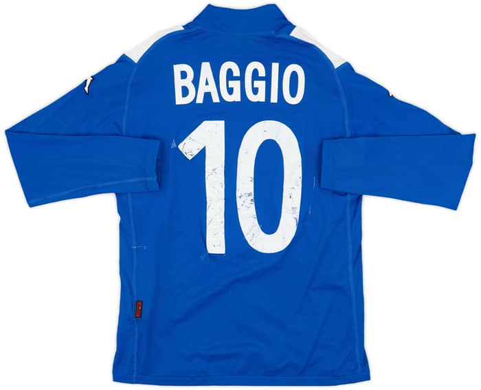 2004-05 Brescia Home L/S Shirt Baggio #10 - 5/10 - (XL)