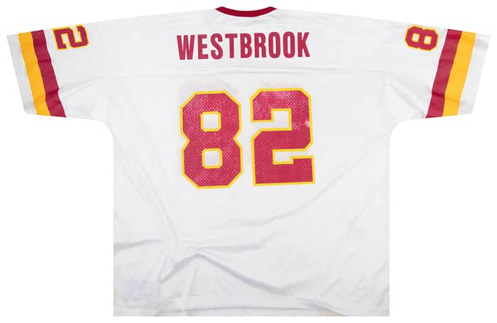 1995-00 Washington Redskins Westbrook #82 Champion Jersey (Away) XXL