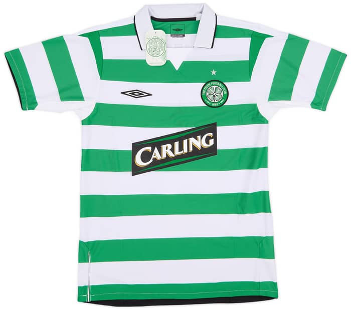 2004-05 Celtic Home Shirt Juninho #7 (S)