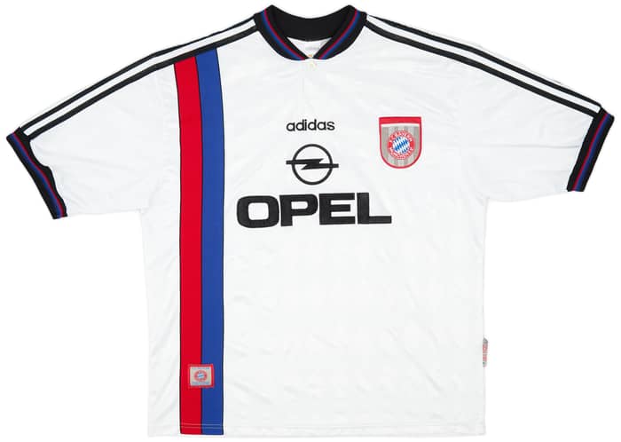1996-98 Bayern Munich Away Shirt Klinsmann #18 - 8/10 - (XL)