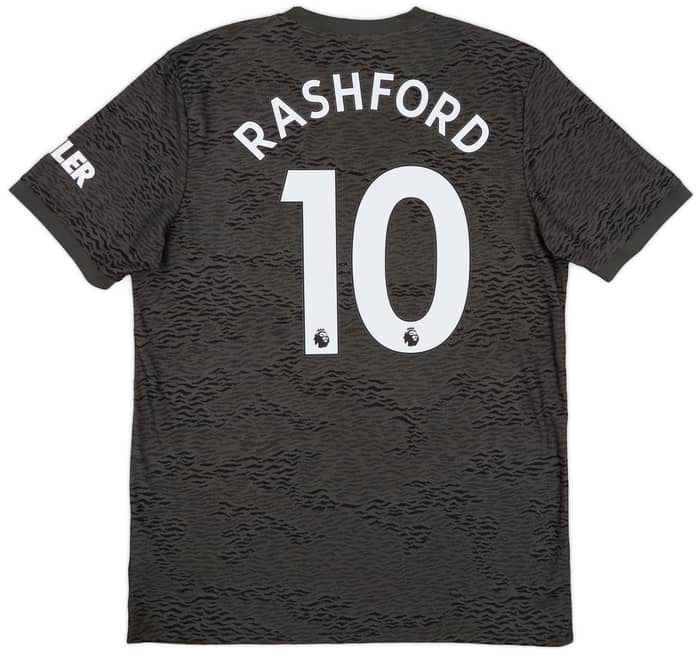 2020-21 Manchester United Away Shirt Rashford #10 - 8/10 - (L)