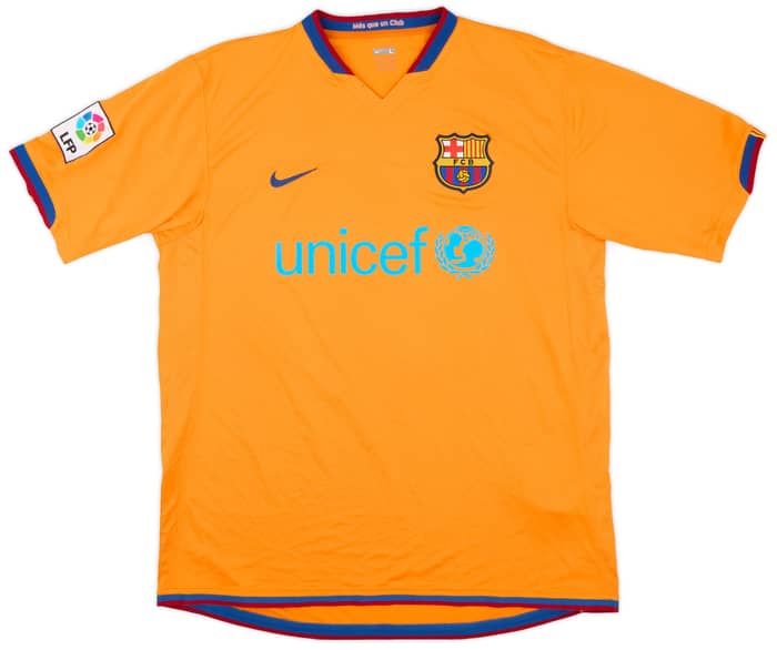 2006-08 Barcelona Away Shirt Messi #19 - 6/10 - (L)