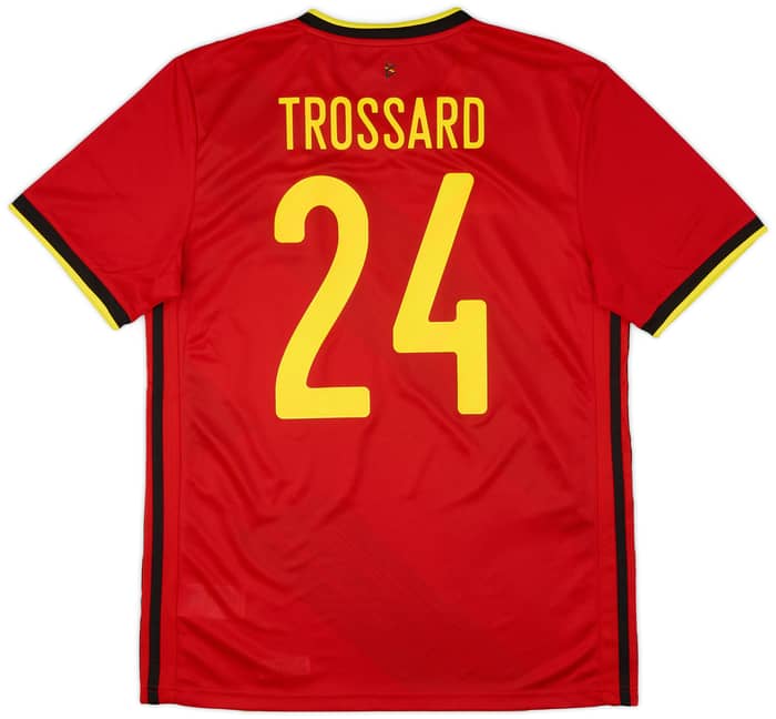 2020-21 Belgium Home Shirt Trossard #24 (M)