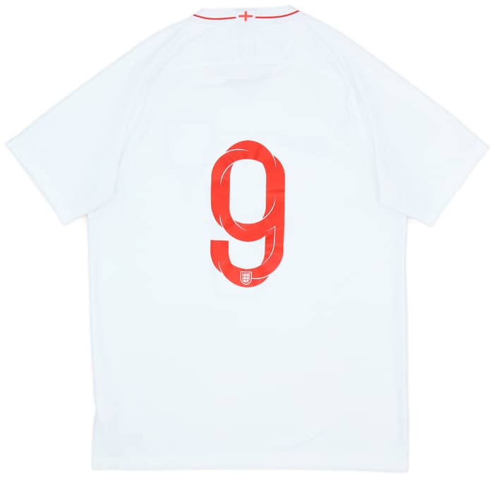2018-19 England Home Shirt #9 - 9/10 - (L)