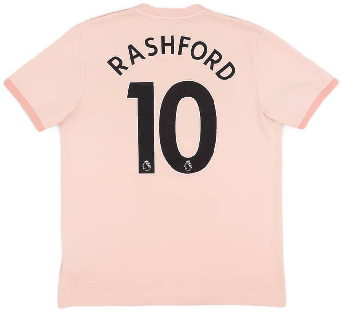 2018-19 Manchester United Away Shirt Rashford #10 - 6/10 - (L)