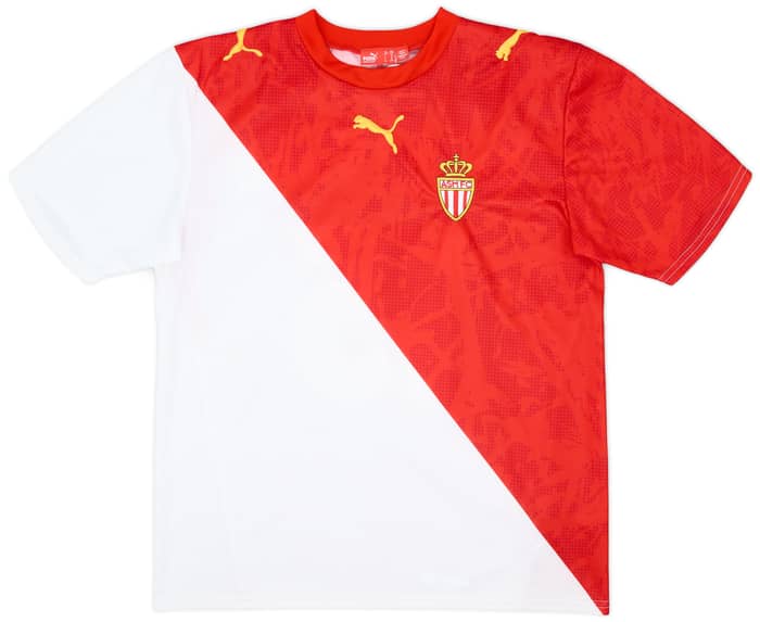2006-07 Monaco Home Shirt Yaya Toure #15 - 9/10 - (XL.Boys)