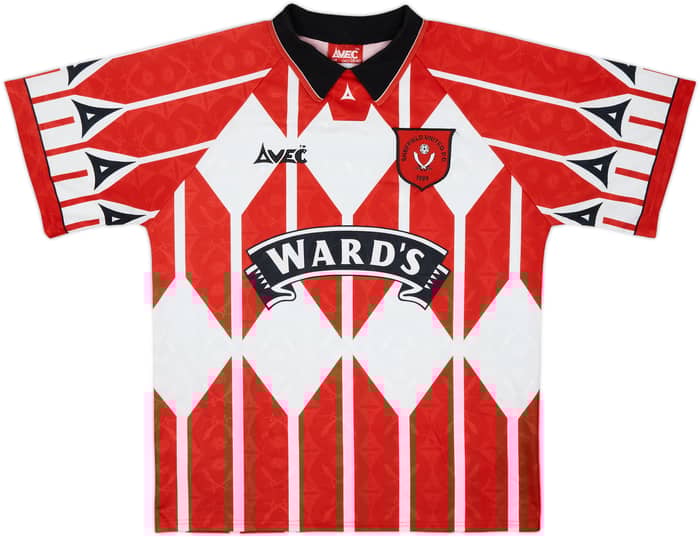 1995-96 Sheffield United Home Shirt - 8/10 - (M)