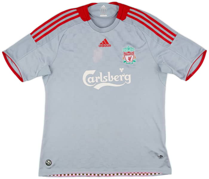 2008-09 Liverpool Away Shirt Gerrard #8 - 7/10 - (L)