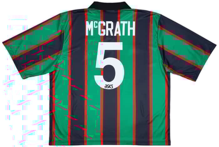 1993-95 Aston Villa Away Shirt McGrath #5 - 9/10 - (XXL)