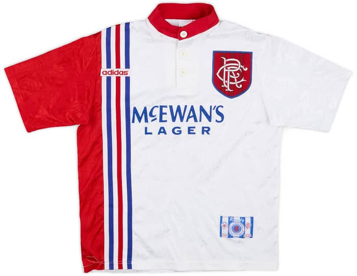 1996-97 Rangers Away Shirt Gascoigne #8 - 6/10 - (Y)